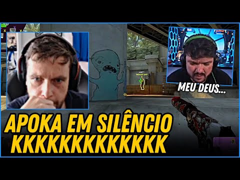 APOKA EM SILÊNCIO VENDO O FLUXO ENTREGAR ESSE ROUND KKKKKKKKKKKKKKKKKK