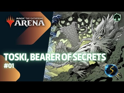 It's Showtime: Toski, Bearer of Secrets 🌲 #01 - MTG Arena - Historic Brawl