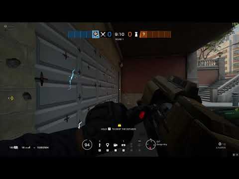 Special Hibana trick against reinforced wall with a kaid charge on it.