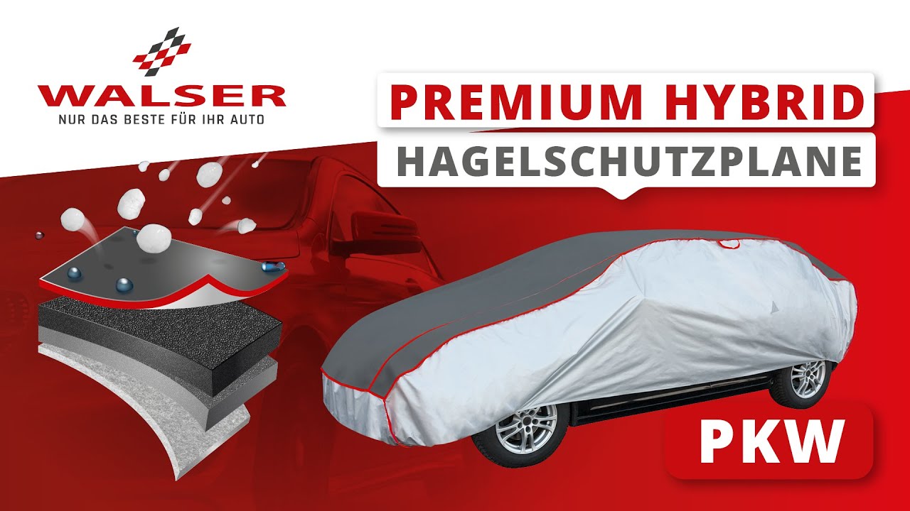 Voorvertoning: Auto-hagelbeschermhoes Premium Hybrid S