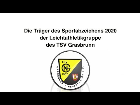 TSV Grasbrunn   Träger des Sportabzeichens 2020 der Leichtathletik Jugendgruppe