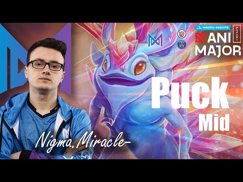 NIGMA vs PSG.LGD | MIRACLE- PUCK IS BROKEN | KYIV ANIMAJOR 2021 | DPC PLAYER'S PERSPECTIVE