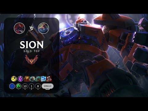Sion Top vs Yasuo - EUW Grandmaster Patch 14.5