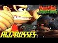 Donkey Kong Jungle Beat ALL Bosses NO DAMAGE