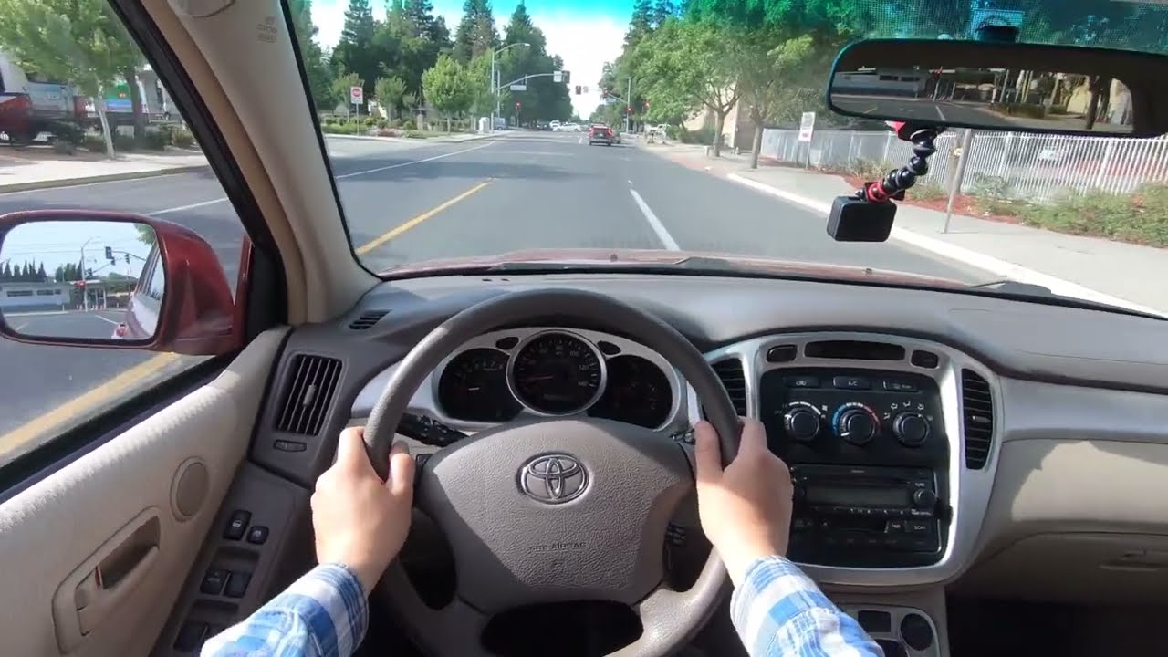 2004 Toyota Highlander ASMR RELAXING POV TEST DRIVE