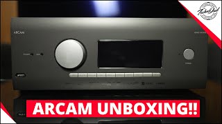 Video thumbnail for Arcam AVR11 Unboxing & Overview | Premium Home Theater A/V Reciever with Dirac Live by Techno Dad