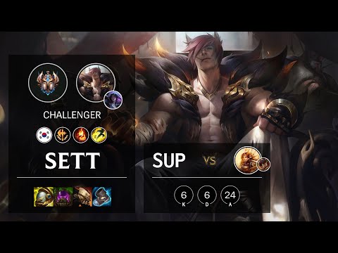 Sett Support vs Leona - KR Challenger Patch 11.16