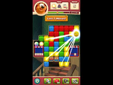 Toon Blast Level 7058 - NO BOOSTERS 🐻🐺🐱 | SKILLGAMING ✔️