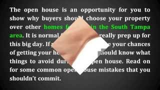 Top 4 Mistakes Sellers Should Avoid during an Open House