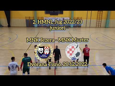 2. HMNL Jug 2022/23. - juniori - MNK Jezera - MNK Murter - sažetak