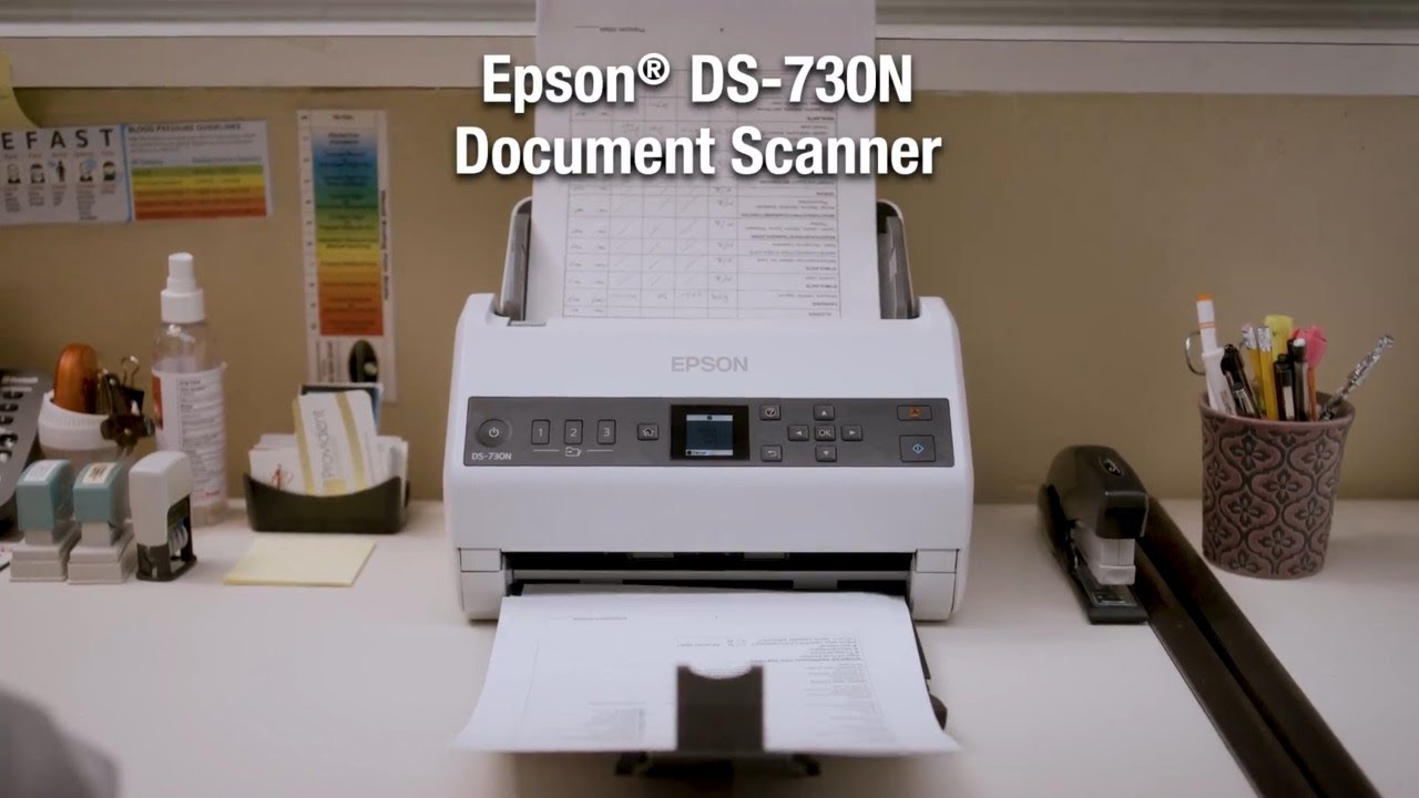 DS-730N Network Document Scanner | High-Performance Business Scanning