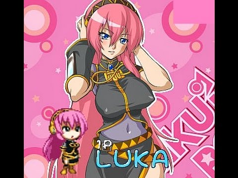 MIKU'n POP! (Full game) - Vocaloid Luka - Sombre Cave! (Stage 2)