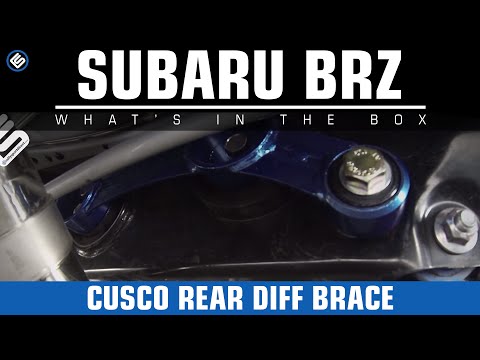 Cusco Rear Diff Brace on our Albino Rhino Subaru BRZ - RallySportDirect.com