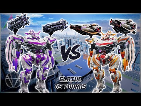 [WR] 🔥 Tonans VS Glaive – Titan Weapon Comparison | War Robots