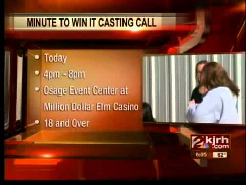 Osage Million Dollar Elm Casino - Minute to Win It 10-29 6p