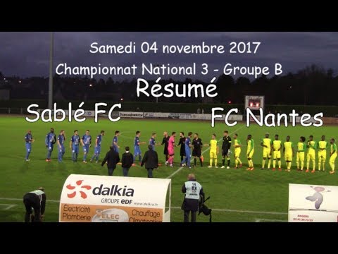 Sablé FC - FC Nantes le résumé