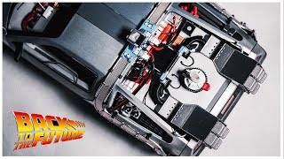 Hot Wheels Elite Delorean with Mr. Fusion 1/18 Diecast Car | Back To The Future | Unboxing