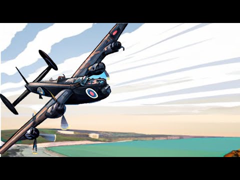 Bomber Mission Sounds for Sleeping | 8 Hours | Black Screen