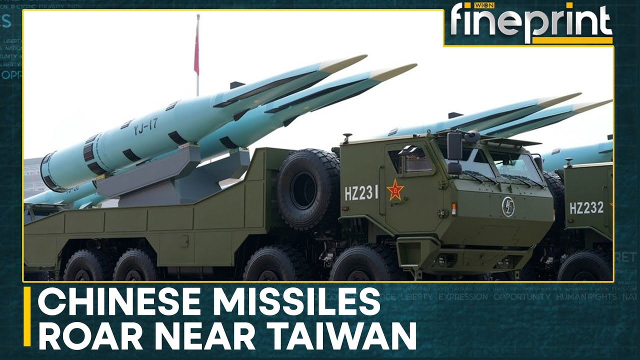 Dragon's Fire: China Unleashes Rocket Barrage Near Taiwan | WION Fineprint