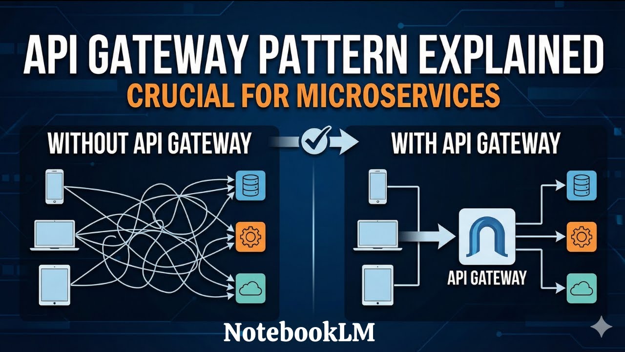 Explain the API Gateway pattern and why it is important in microservices