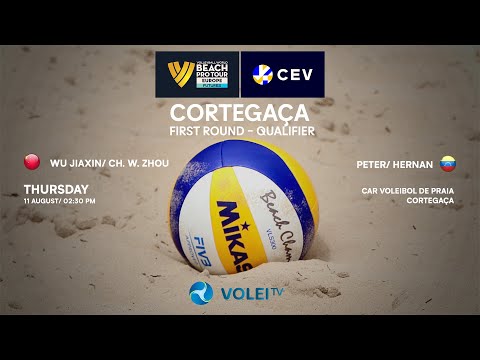 Wu Jiaxin/Ch. W. Zhou (CHN) vs Peter/Hernan (VEN)  - Beach Pro Tour Cortegaça