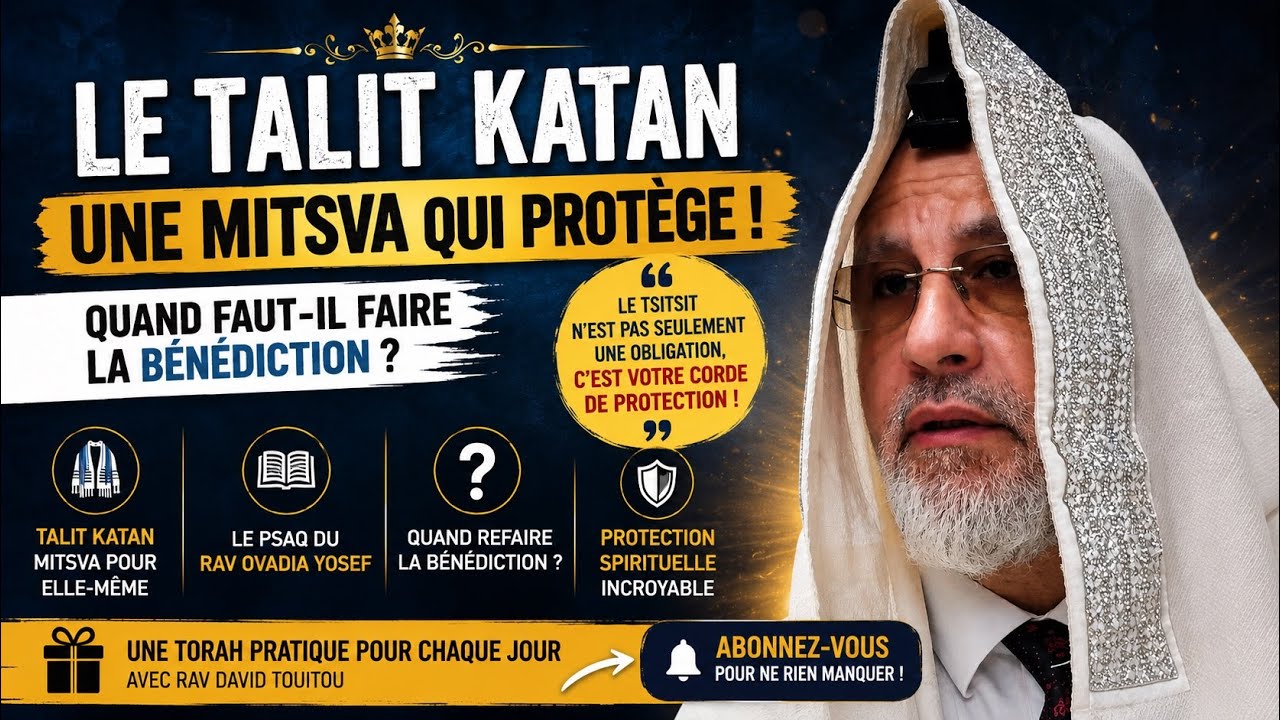 Le Talit Katan : obligation, bénédiction et protection spirituelle