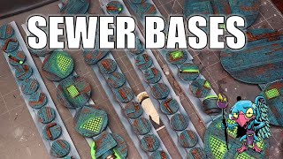 Painting Sewer Bases (RATS!) - HC 495