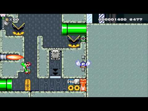 Super Mario Maker - Bubble, Bubble, Foam and Puzzle by Pink Birdo