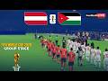 AUSTRIA Vs JORDAN FIFA World Cup 2026 Group Stage Full Match All Goals Simulation PES