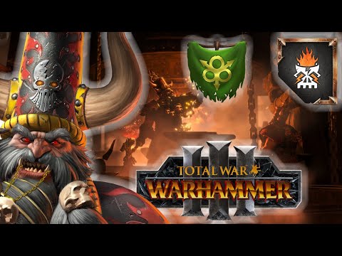 INDUSTRY & ENTROPY | Nurgle vs Chaos Dwarfs - Total War Warhammer 3 Multiplayer