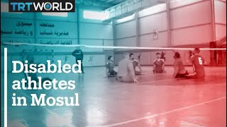 Disabled athletes in Mosul find solace in sport