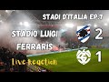 SAMPDORIA - SPEZIA 2-1 Live Reaction Highlights (voti tifoserie) #sampdoria #spezia #serieb