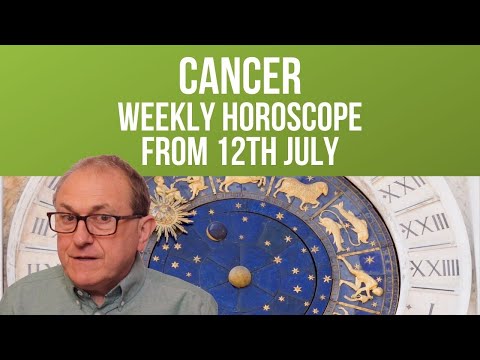 Cancer Weekly Horoscope from 12th July 2021