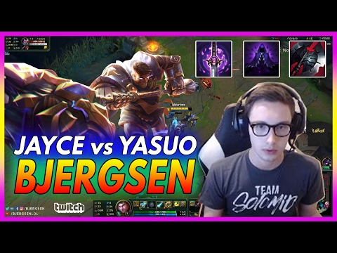 396. Bjergsen Jayce vs Yasuo Mid - February 11th, 2017 - Patch 7.3 Season 7