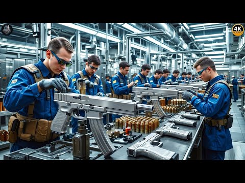 Dentro de la fábrica que Produce millones de GLOCK 18: La Ametralladora más Peligrosa del Mundo