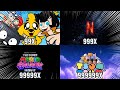 Random Top 4 Videos Getting 999999X Speed Part 14