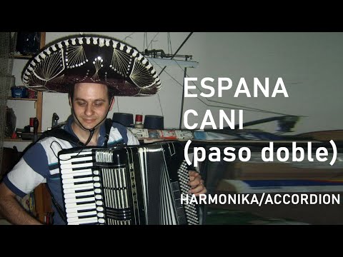 Vlada Veselinović: ESPANA CANI (pasodoble - P. Marquina) [harmonika/accordion/instrumental]