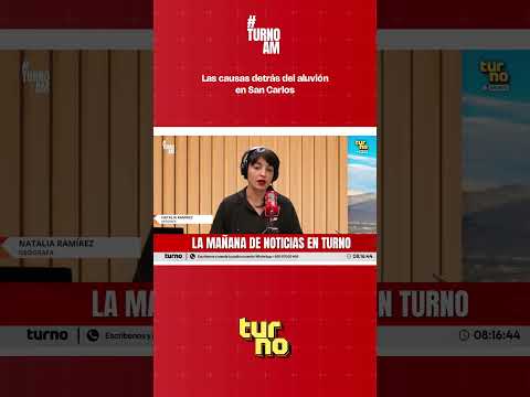 Las causas detrás del aluvión en San Carlos