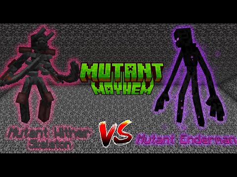 Mutant Wither Skeleton VS Mutant Enderman | Mutant Mayhem #7