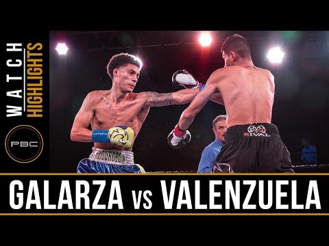Galarza vs Valenzuela HIGHLIGHTS: September 27, 2016 - PBC on FS1
