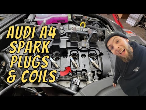 Audi A4 Spark Plug & Ignition Coil Replacement | DIY
