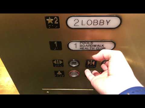 West Montgomery (Soon to be Otis) Traction Elevators @ Disney's Boardwalk Resort in Kissimmee, FL