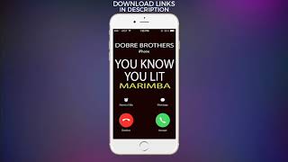Latest iPhone Ringtone - You Know You Lit Marimba Remix Ringtone - Dobre Brothers