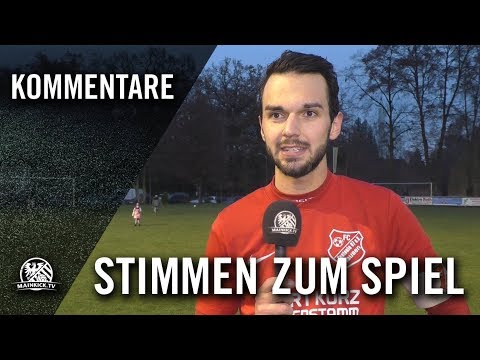 Die Stimmen zum Spiel | Teutonia Hausen – TSV Heusenstamm (18. Spieltag KLA Offenbach, Gr 2)
