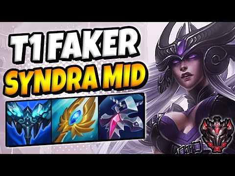 T1 Faker Syndra vs Akali [ MID ] Patch 11.21 Ranked Grandmaster EUW ✅