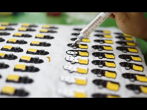 How to make enamel pins--Iron pins production steps