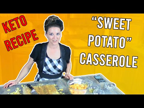 Butternut Squash "Sweet Potato" Casserole | Keto...