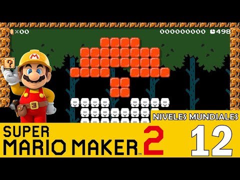 Super Mario Maker 2 | Niveles Mundiales E-12 | Gotta Catch 'Em All!