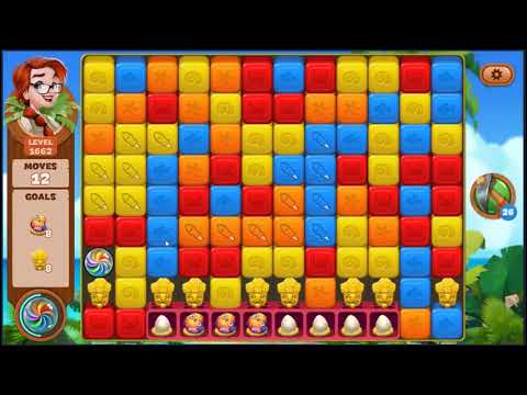 Lost Island Blast Adventure Level 1662 - NO BOOSTERS 🏝️ | SKILLGAMING ✔️