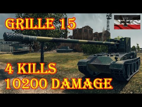 World of Tanks  Grille 15  10.2K Damage, 4 Kills Pilsen